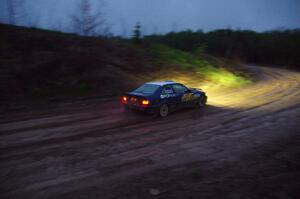 Ryan George / Heather Stieber-George BMW M3 on SS8, J5 South II.