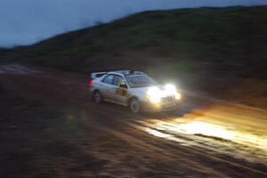 Ian McCarty / Makisa Upton Subaru WRX STi on SS8, J5 South II.