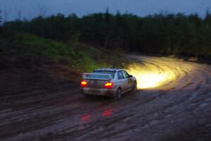 Ian McCarty / Makisa Upton Subaru WRX STi on SS8, J5 South II.