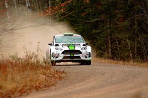 Kyle Tilley / Sarah Freeze Ford Fiesta R5 on SS1.