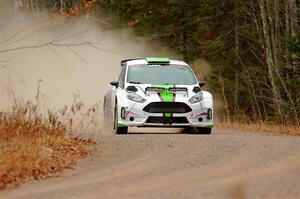 Kyle Tilley / Sarah Freeze Ford Fiesta R5 on SS1.