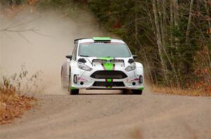 Kyle Tilley / Sarah Freeze Ford Fiesta R5 on SS1.