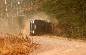 Jordan Locher / Tom Addison Subaru Impreza 2.5RS rolls on SS1.