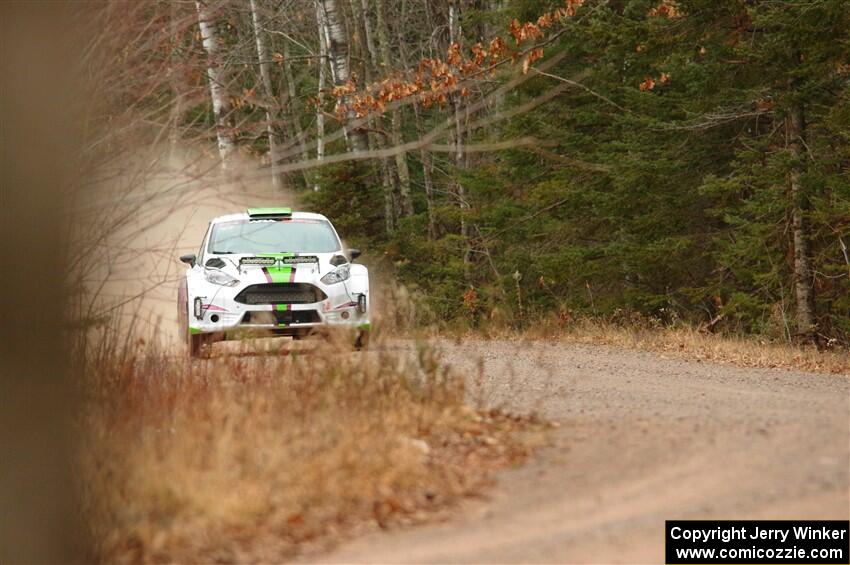 Kyle Tilley / Sarah Freeze Ford Fiesta R5 on SS1.