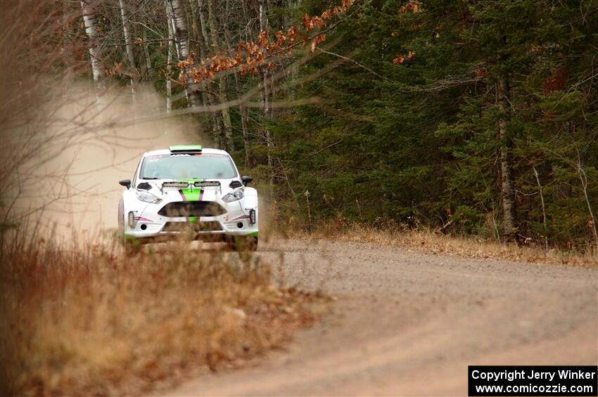 Kyle Tilley / Sarah Freeze Ford Fiesta R5 on SS1.