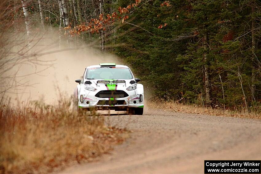 Kyle Tilley / Sarah Freeze Ford Fiesta R5 on SS1.