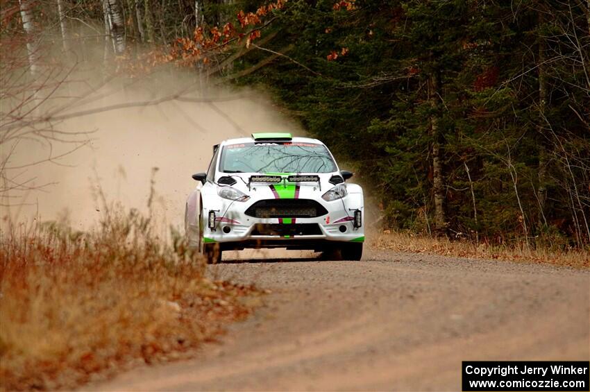 Kyle Tilley / Sarah Freeze Ford Fiesta R5 on SS1.