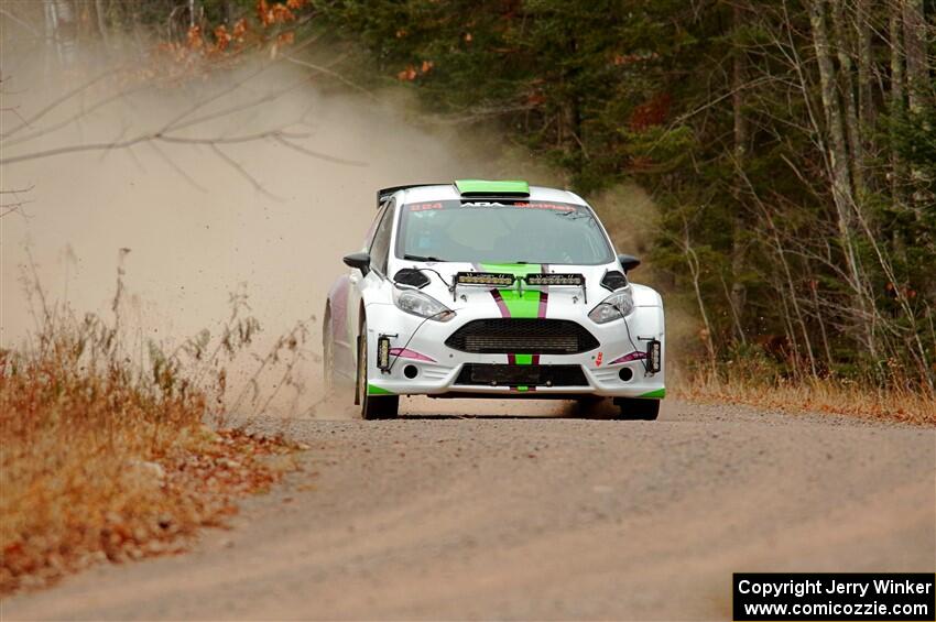 Kyle Tilley / Sarah Freeze Ford Fiesta R5 on SS1.