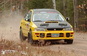 Steve Gingras / Katie Gingras Subaru Impreza on SS1.