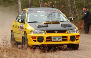 Steve Gingras / Katie Gingras Subaru Impreza on SS1.