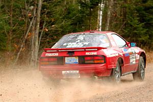 Al Dantes, Jr. / Marty Passuello Mazda RX-7 LS on SS1.