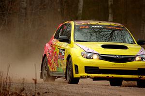 Scott Putnam / Alex Wong Subaru WRX STi on SS1.