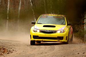 Scott Putnam / Alex Wong Subaru WRX STi on SS1.