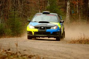 Colin Gleason / Mason Klimek Subaru Impreza 2.5RS on SS1.