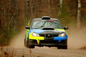 Colin Gleason / Mason Klimek Subaru Impreza 2.5RS on SS1.