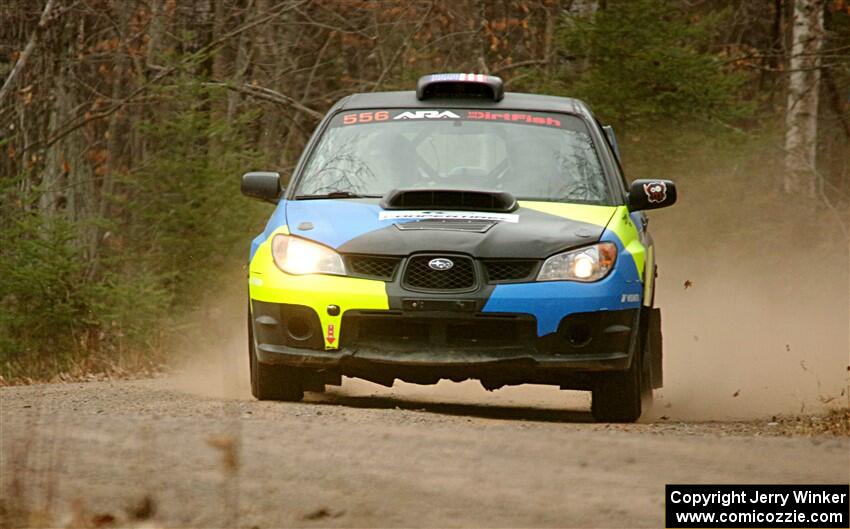 Colin Gleason / Mason Klimek Subaru Impreza 2.5RS on SS1.
