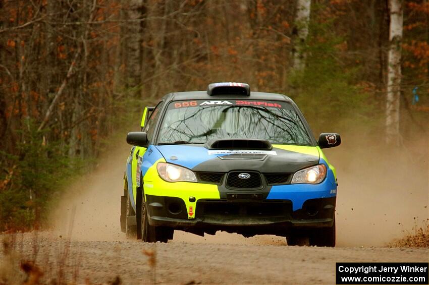 Colin Gleason / Mason Klimek Subaru Impreza 2.5RS on SS1.