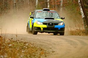 Colin Gleason / Mason Klimek Subaru Impreza 2.5RS on SS1.