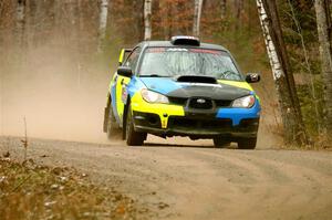 Colin Gleason / Mason Klimek Subaru Impreza 2.5RS on SS1.