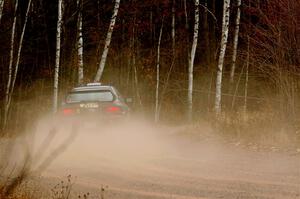Jacob Kohler / Brittney Kohler Subaru Impreza on SS1.
