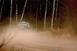 Jacob Kohler / Brittney Kohler Subaru Impreza on SS1.