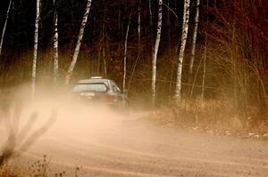 Jacob Kohler / Brittney Kohler Subaru Impreza on SS1.