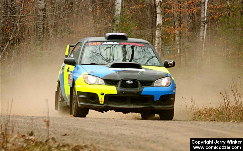 Colin Gleason / Mason Klimek Subaru Impreza 2.5RS on SS1.