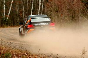 Tim Whitteridge / Mitch Meadows Mitsubishi Lancer Evo VIII on SS1.