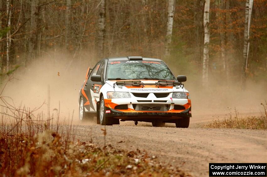 Tim Whitteridge / Mitch Meadows Mitsubishi Lancer Evo VIII on SS1.