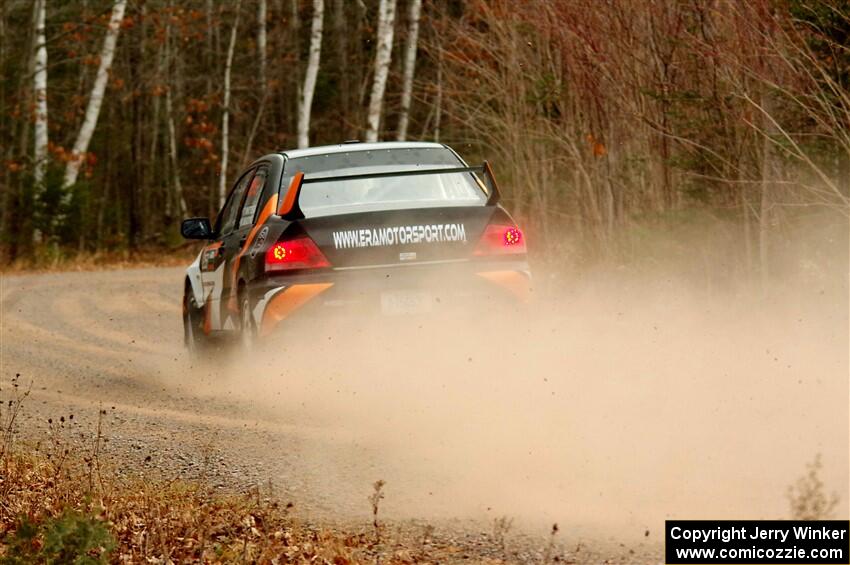 Tim Whitteridge / Mitch Meadows Mitsubishi Lancer Evo VIII on SS1.