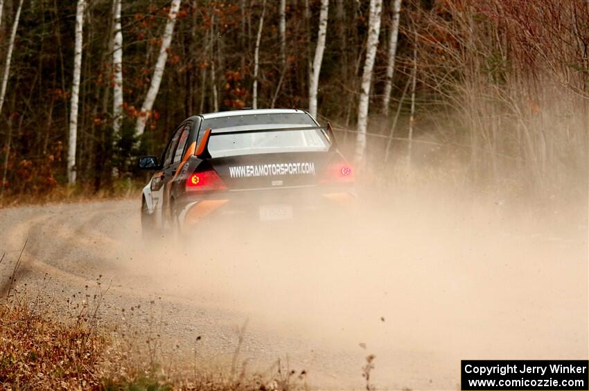 Tim Whitteridge / Mitch Meadows Mitsubishi Lancer Evo VIII on SS1.