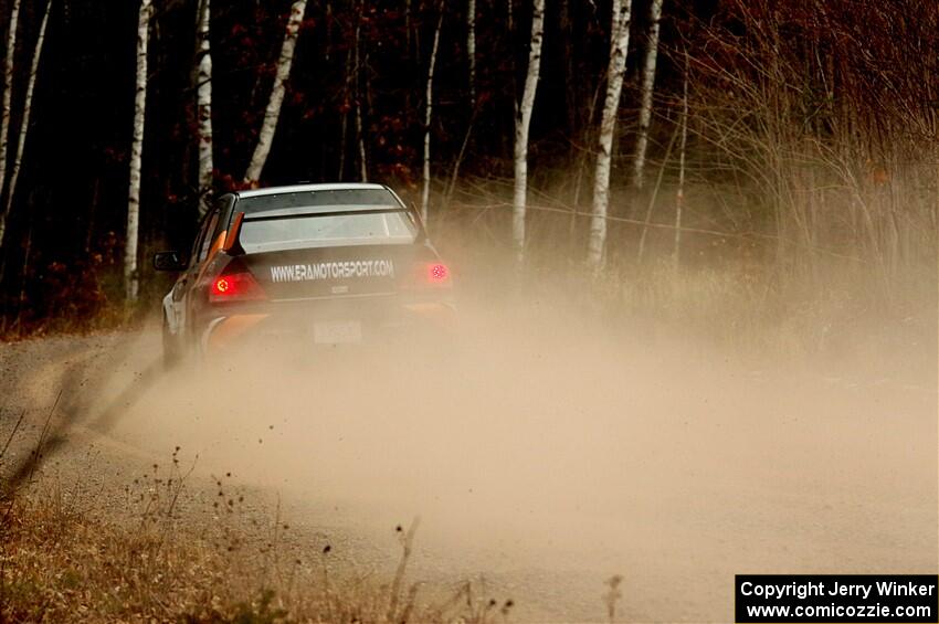 Tim Whitteridge / Mitch Meadows Mitsubishi Lancer Evo VIII on SS1.