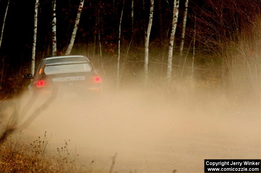 Tim Whitteridge / Mitch Meadows Mitsubishi Lancer Evo VIII on SS1.