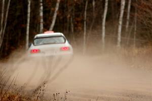 Richard Donovan / Greg Donovan Subaru Impreza on SS1.