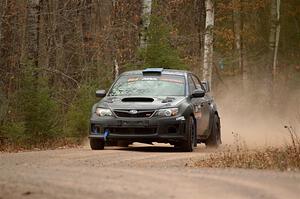 Calvin Bergen / Daryl Bergen Subaru WRX STi on SS1.