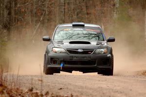 Calvin Bergen / Daryl Bergen Subaru WRX STi on SS1.