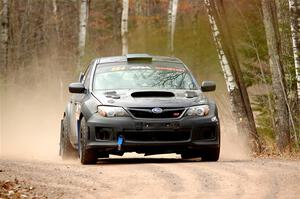 Calvin Bergen / Daryl Bergen Subaru WRX STi on SS1.