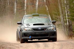 Calvin Bergen / Daryl Bergen Subaru WRX STi on SS1.