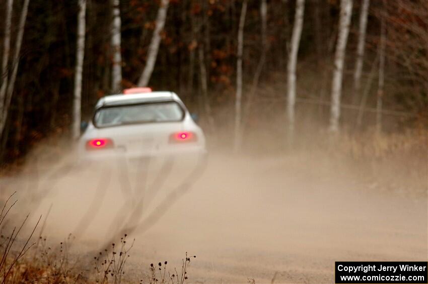 Richard Donovan / Greg Donovan Subaru Impreza on SS1.