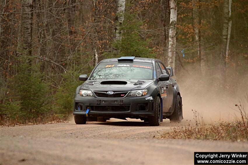 Calvin Bergen / Daryl Bergen Subaru WRX STi on SS1.