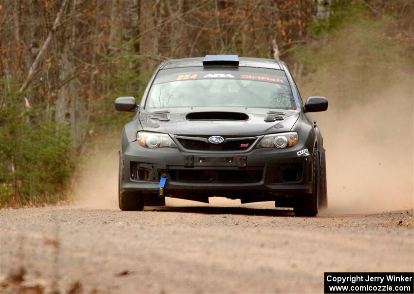 Calvin Bergen / Daryl Bergen Subaru WRX STi on SS1.