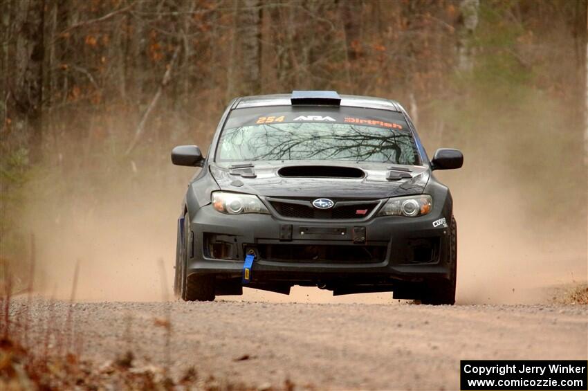 Calvin Bergen / Daryl Bergen Subaru WRX STi on SS1.