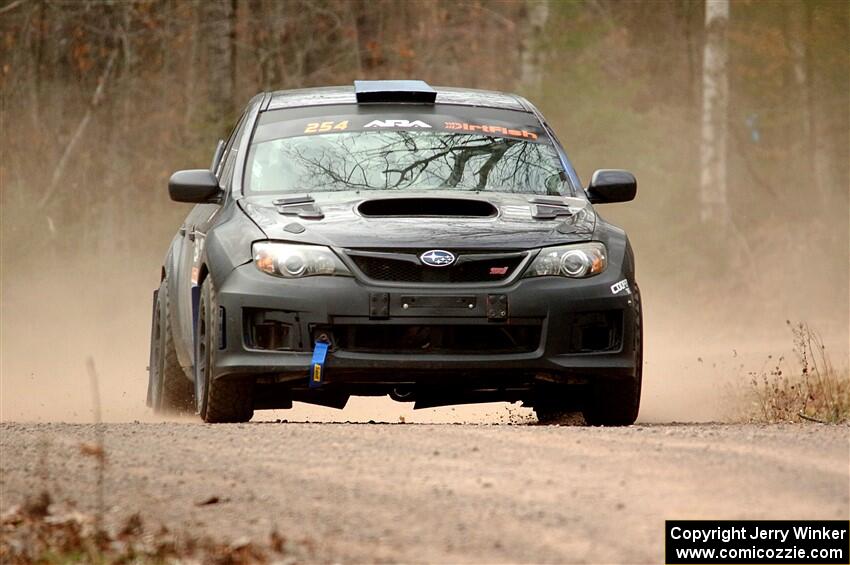 Calvin Bergen / Daryl Bergen Subaru WRX STi on SS1.
