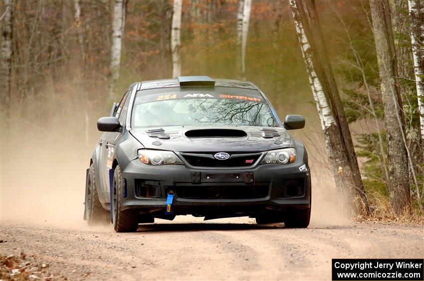Calvin Bergen / Daryl Bergen Subaru WRX STi on SS1.