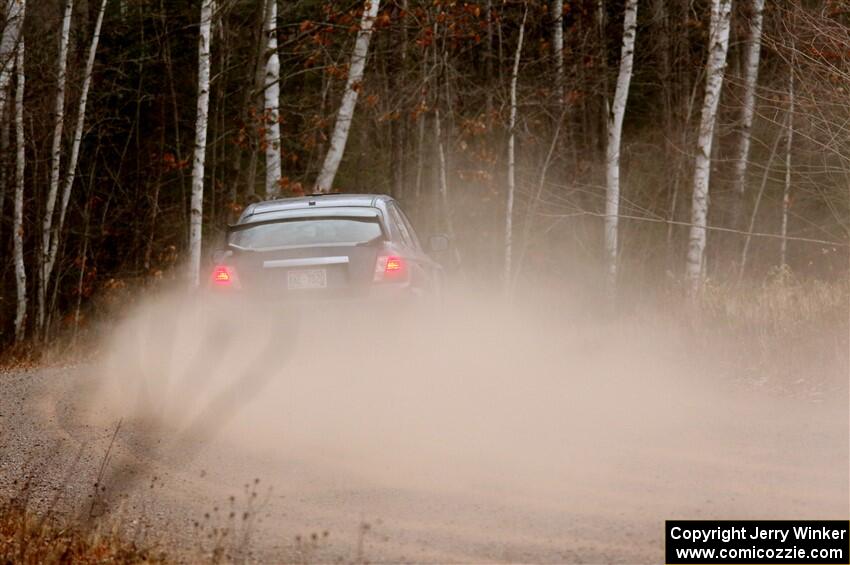Calvin Bergen / Daryl Bergen Subaru WRX STi on SS1.