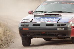 Al Dantes, Jr. / Marty Passuello Mazda RX-7 LS on SS2.
