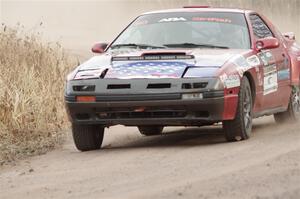 Al Dantes, Jr. / Marty Passuello Mazda RX-7 LS on SS2.