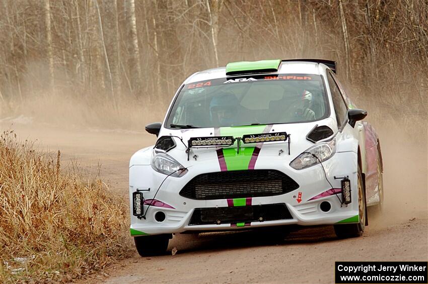 Kyle Tilley / Sarah Freeze Ford Fiesta R5 on SS2.