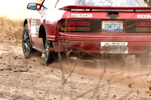 Al Dantes, Jr. / Marty Passuello Mazda RX-7 LS on SS2.