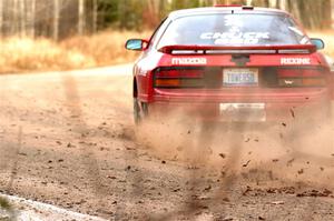 Al Dantes, Jr. / Marty Passuello Mazda RX-7 LS on SS2.